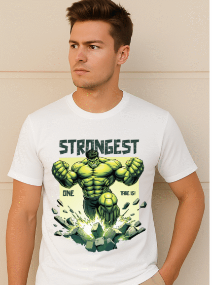 Hulk Printed Premium Pure Cotton T-shirt